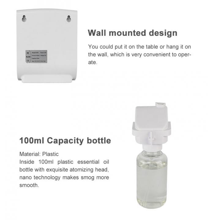 sistema del difusor del aire del olor 100ml con la función del soporte de la pared